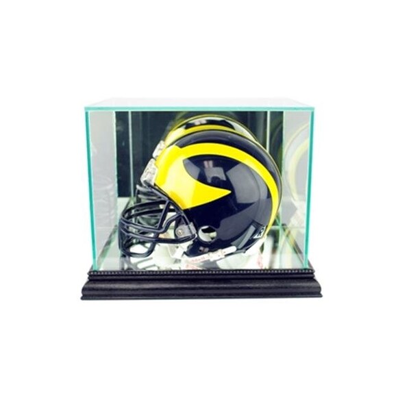 Perfect Cases Perfect Cases MH-B Mini Football Helmet Display Case; Black MH-B - main
